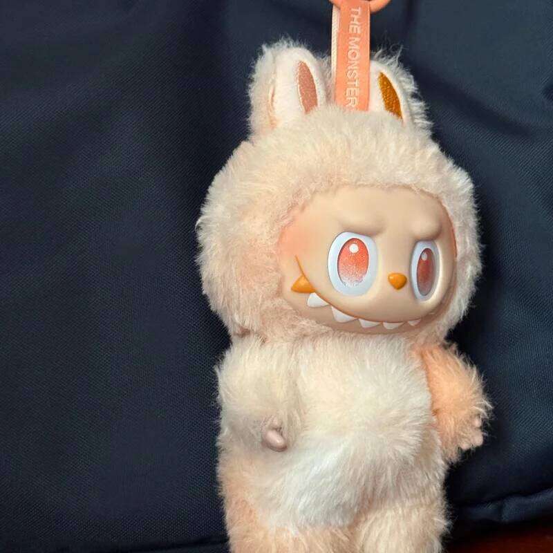 V3 Big Into Energy Series Blind Box The Monsters Vinyl Plush Pendant Face Doll Action Figure Replica Labubu Keychain Gift