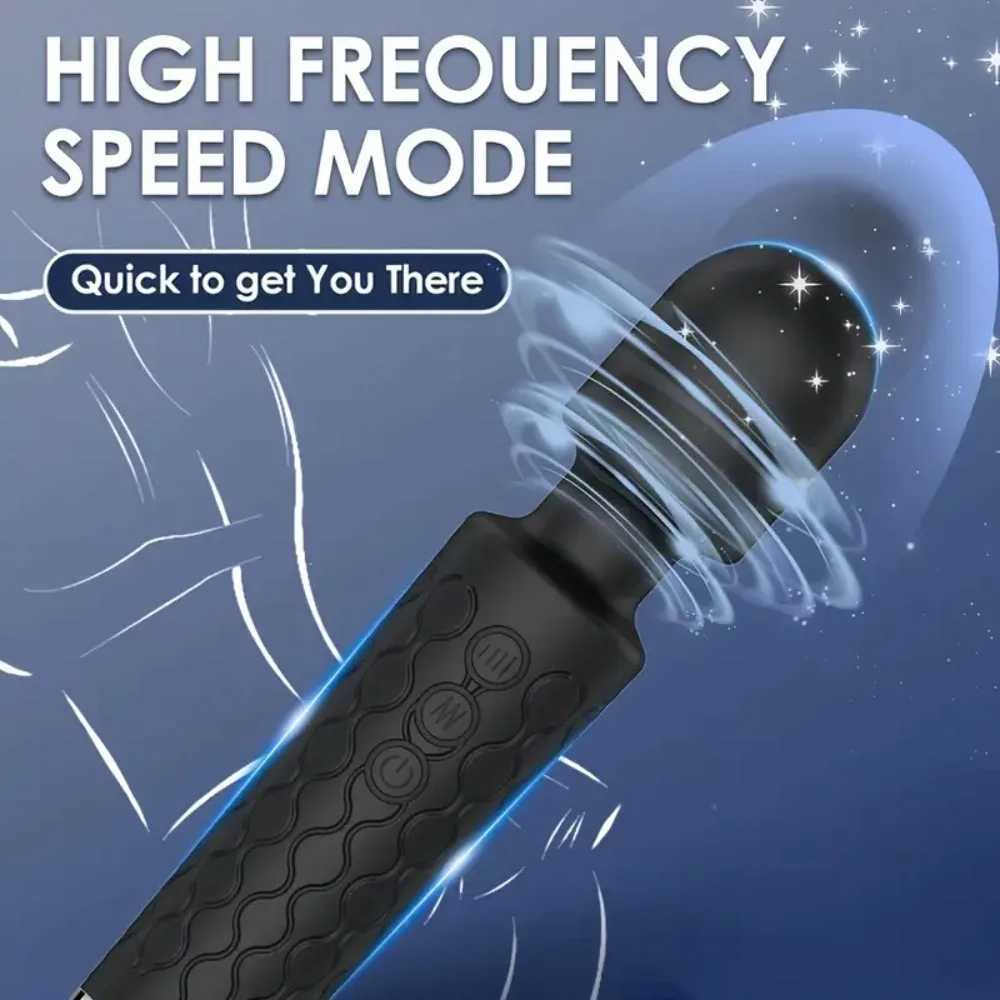 Sexy Vibrators Clitoral Vibrator 20 Modes Vibration Frequency Powerful Personal Massager Wand Vibrator Adult Sex Toys for Women W250618