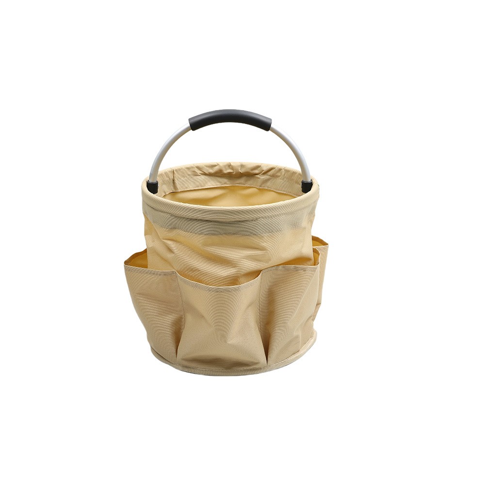Foldable laundry basket three compartments waterproof storage basket household large dirty clothes basket in bathroom.