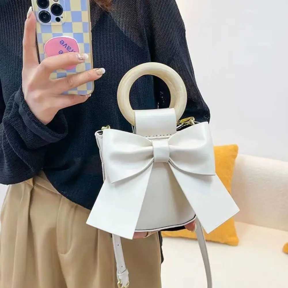 PU Leather DIY Leather Tote Bag Making Kit Handmade Korean Style Crossbody Bucket Bag Making Materials with Hardware Bags Strap Z250618