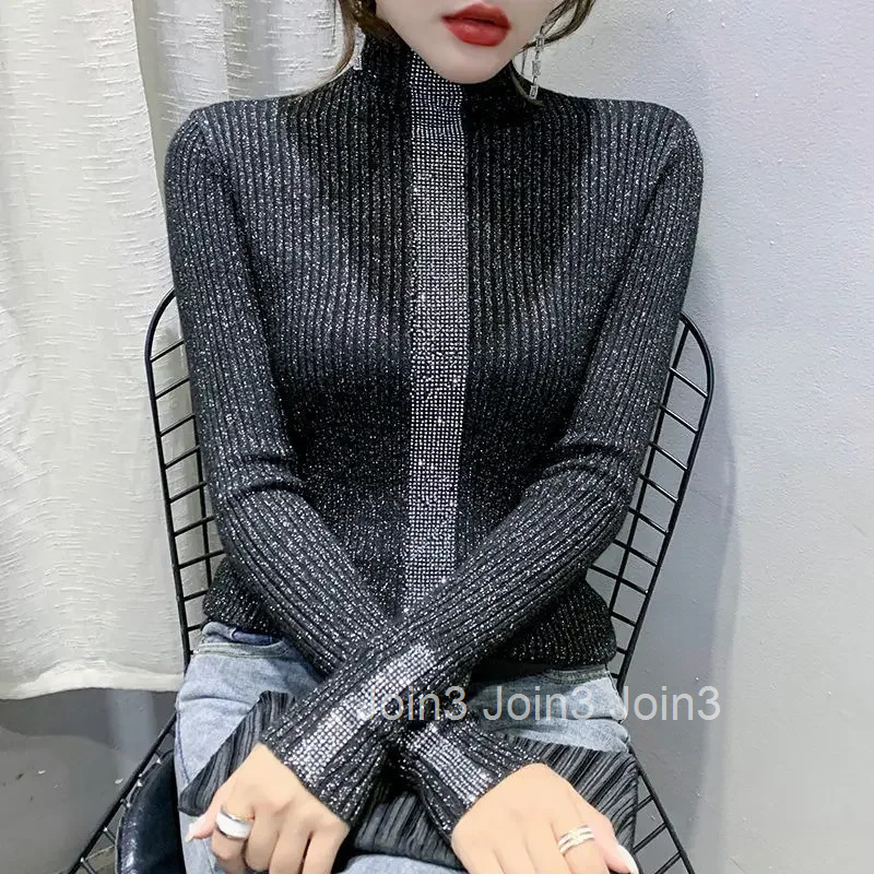 Fall Basic Womens Knit Sweater Hot Sale Winter Casual Warm Fashion 2025 Ladies Pullovers Clothing Sales New Knitwear Outerwears