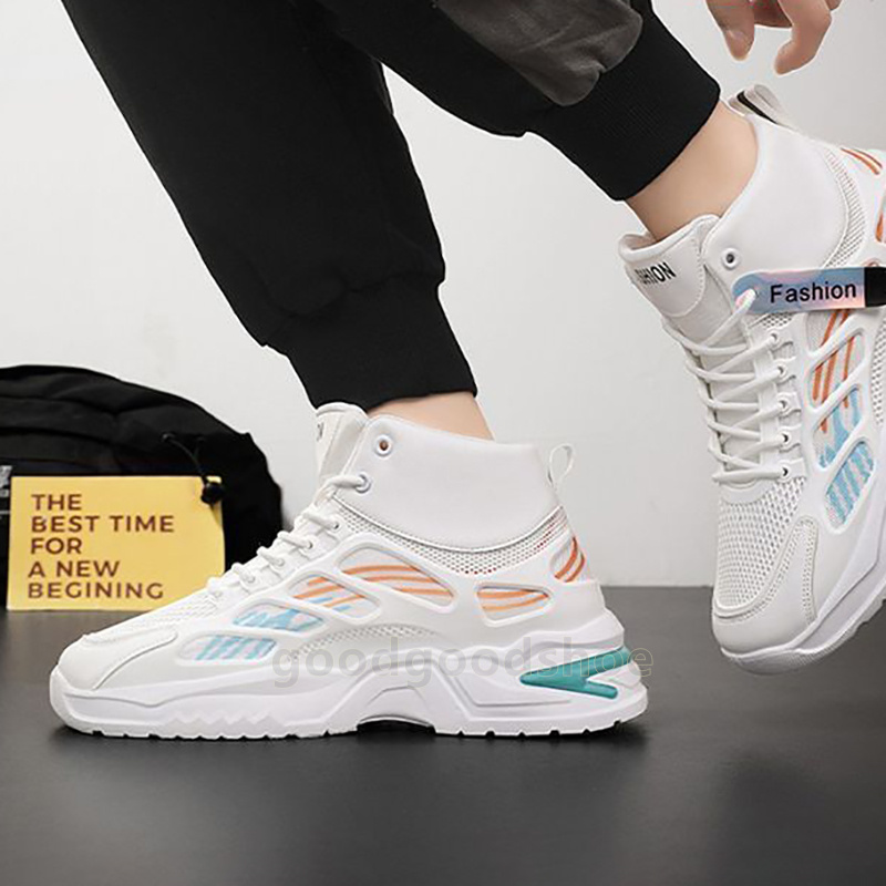 basketball shoes for Men Youth sneakers Designer Shoes Casual Four Seasons Breathable mens shoes Soft-soled Non-slip High Top Male basketball shoe Siz