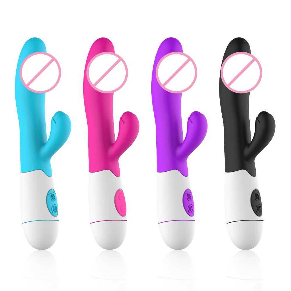 Vibrators For Women Vagina Massage 30 Frequency Dual Vibrating Erotic G-spot Masturbator Sex Toys XJ250618