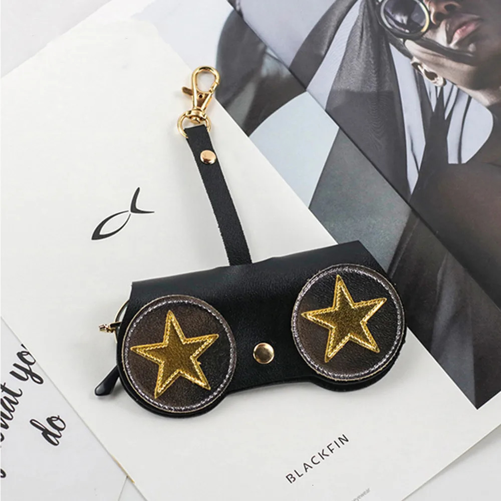 IENJOY High Quality Portable Eyeglasses Glasses Case PU Leather Glasses Case Sunglasses Case Soft Durable Eyewear Accessories 250617