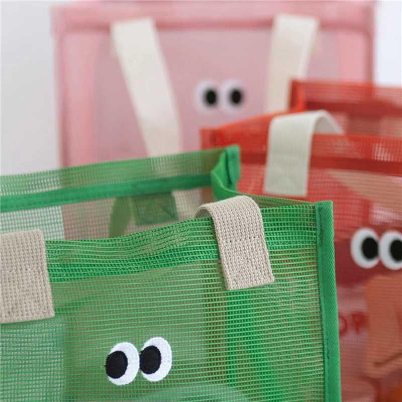 Children Sand ay Portable Mesh Bag Kids Toys Storage Bags Swimming Large Beach Bag for Towels Wen Cosmetic Makeup Bag B250618