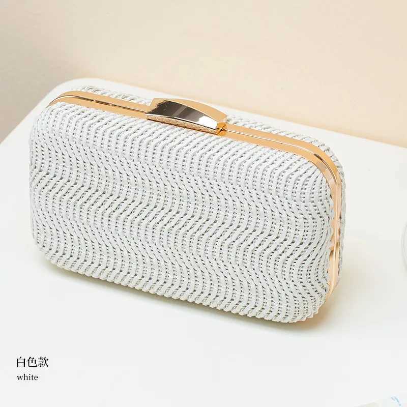 Casual Straw Womens Bag Yellow Clutch Woven Handbags Top Quality Bags Party Womens Shoulder Bags Purses Fashion Pouch Z250618