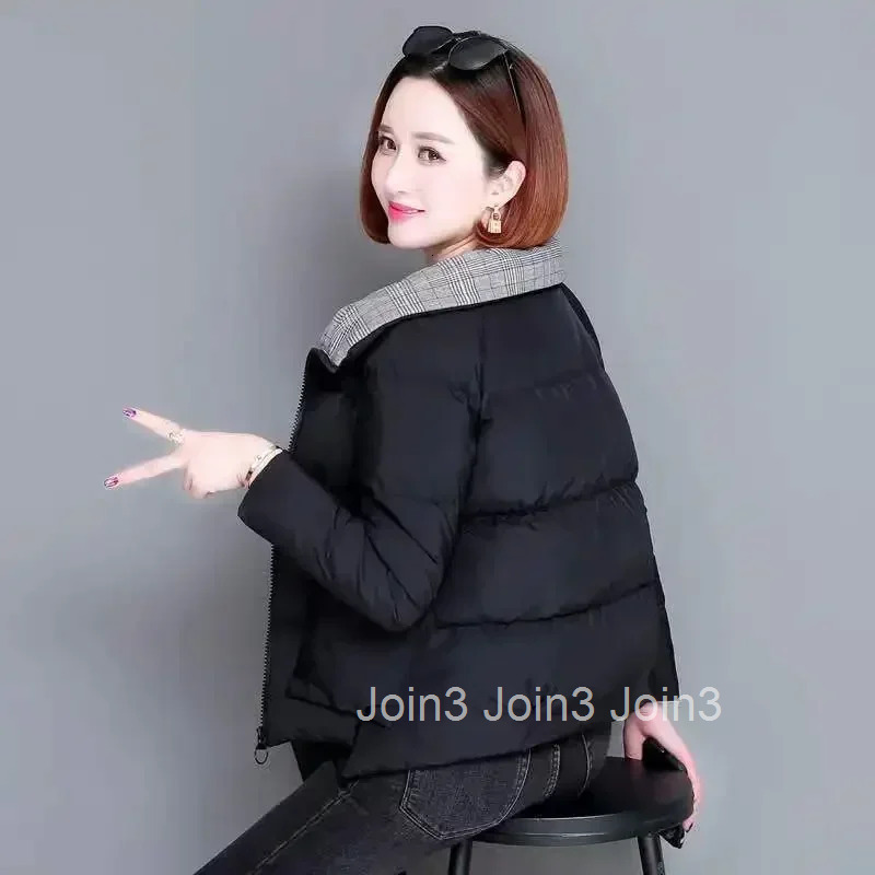 Short Coats for Women Loose Casual Warm Winter on Sale Parkas Woman Clothes 2025 Thick Youthful Demi-season Great Lined Jackets