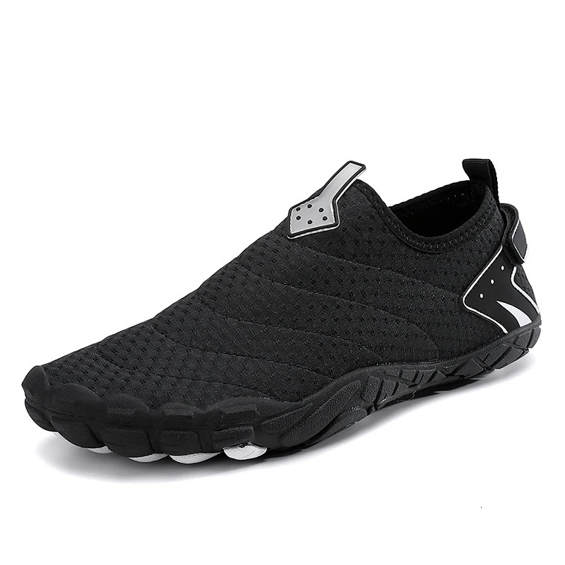 Men Women Five Finger Aqua Shoes Beach Barefoot Draining Shoes Upstream Quick-Drying Diving Footwear Anti-Slip Fishing Zapatos 250613