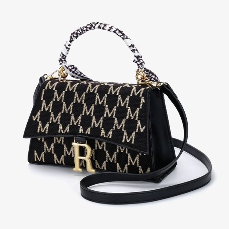 Free Shipping 2025 New Designer Bag Trend High-end Fashion High-quality Shopping Bag Light Luxury R Letter Crossbody Shoulder Handbag