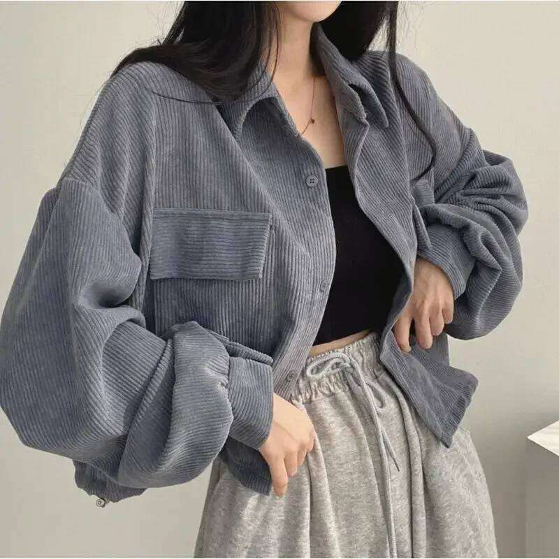 Cozy Gender-neutral Cardigan-Type Denim Cloth Jumper Coats | Fashionable Outfit Accessory