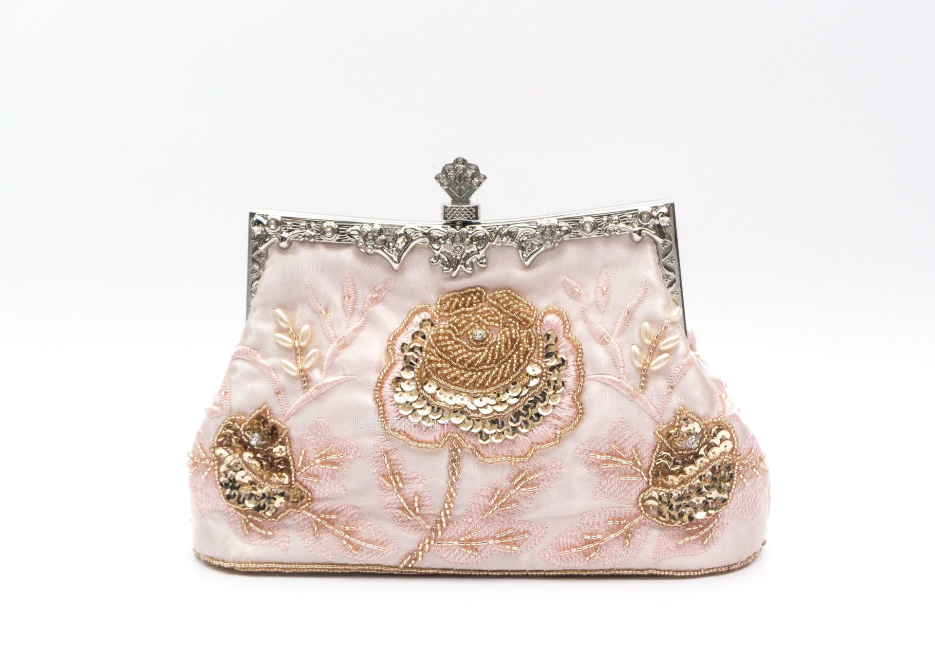 Free Shipping 2025 New Designer Bag Fashionable And High-quality Shopping Bag Retro Handmade Embroidered Cheongsam Women's Banquet Single Shoulde