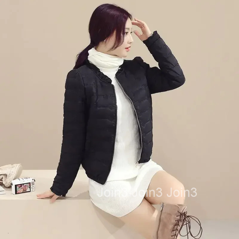 Down Coats for Women Zip-up Jackets Slim Fit Demi-season Fashion 2025 New in Outerwears Parkas Woman Cheap Cold Outdoor Clothes