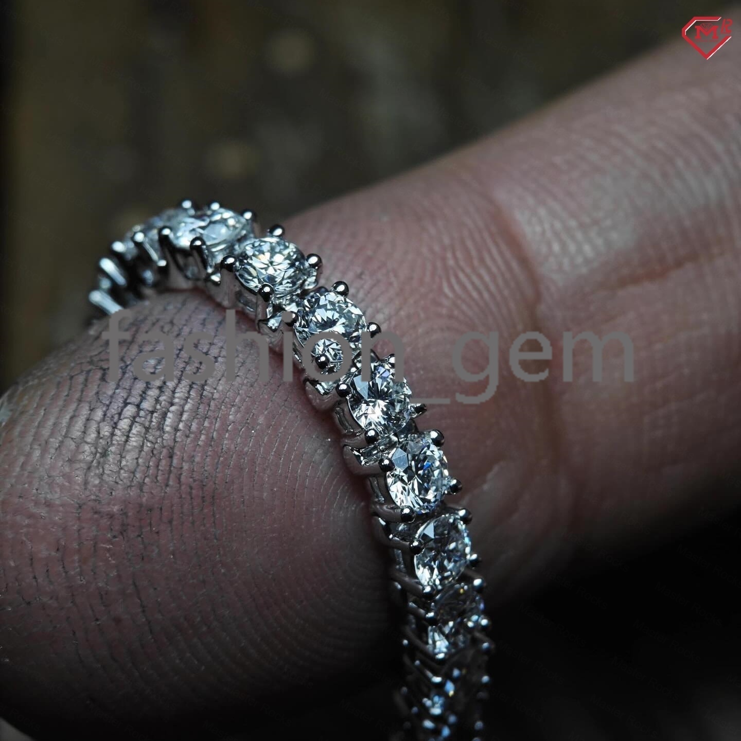 Factory Tennis Bracelet 4mm Women Men Elegant 925 Sterling Silver Iced Out VVS Moissanite Tennis Chain