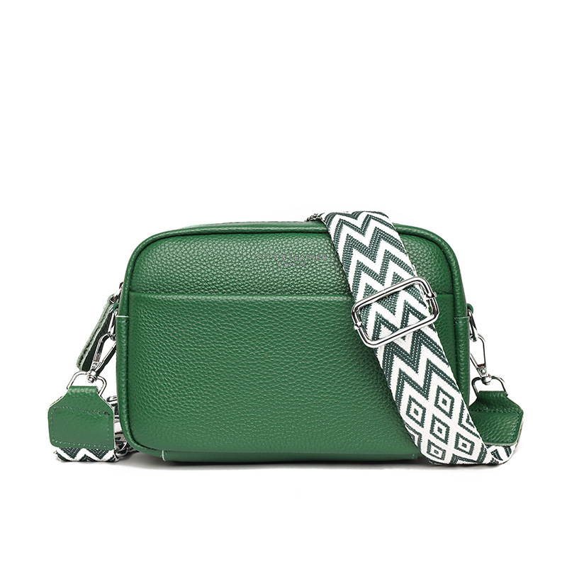Free Shipping 2025 New Designer Bag Fashion Leather Wide Shoulder Strap Women's Handbag Simple Casual High-quality Shopping Bag High-end Cowhide 