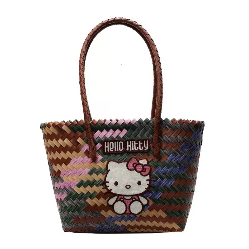 2025 New Designer Fashion Cartoon Summer Vacation Style Women's Shoulder Bag