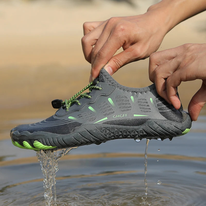 Unisex Water Shoes Swimming Diving Socks Summer Aqua Beach Sandal Flat Shoe Seaside Non-Slip Sneaker Socks Slipper for Men Women 250613