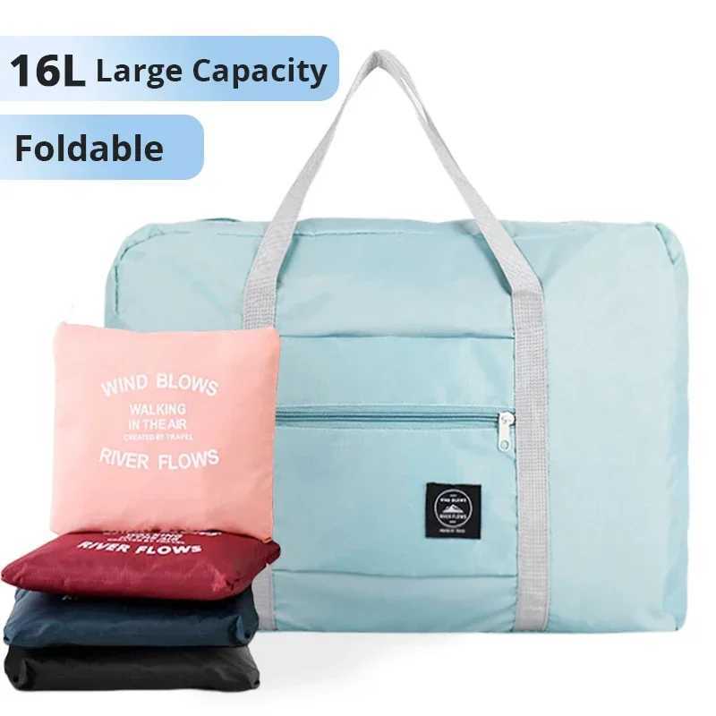Foldable Travel Duffel Bag for Airlines Carry on Bag for Women and Girls Lightweight Large Capacity Sports Weekend Trip Overnight W250618