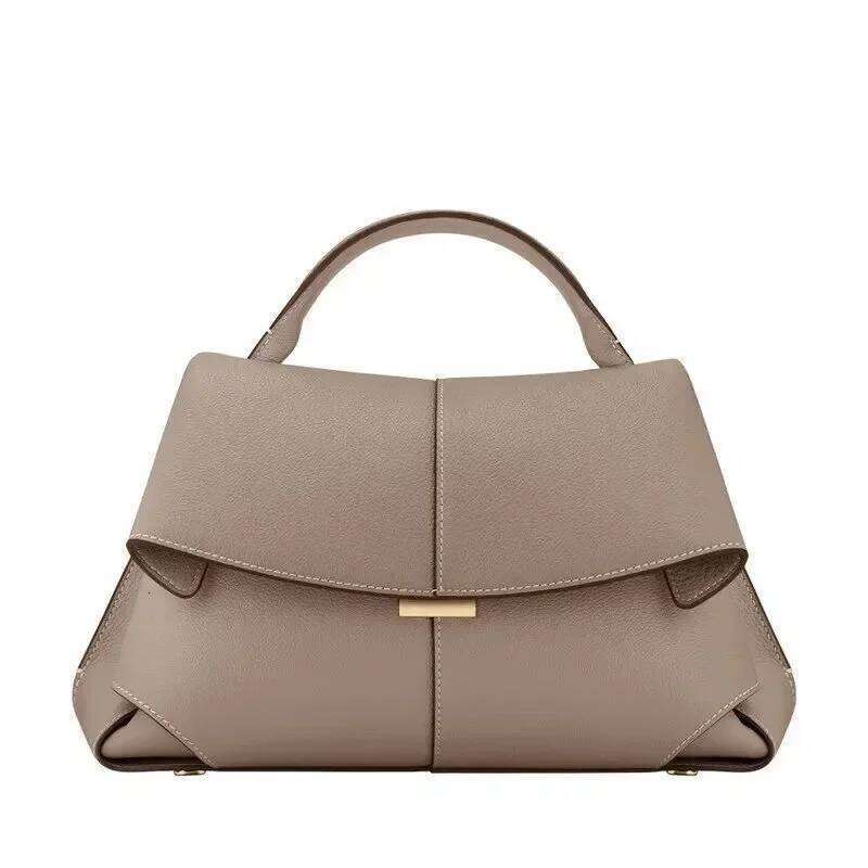 Simple Atmosphere Handbag Brand Casual Bags High Quality Pure Color Shoulder Crossbody Ladies Bag