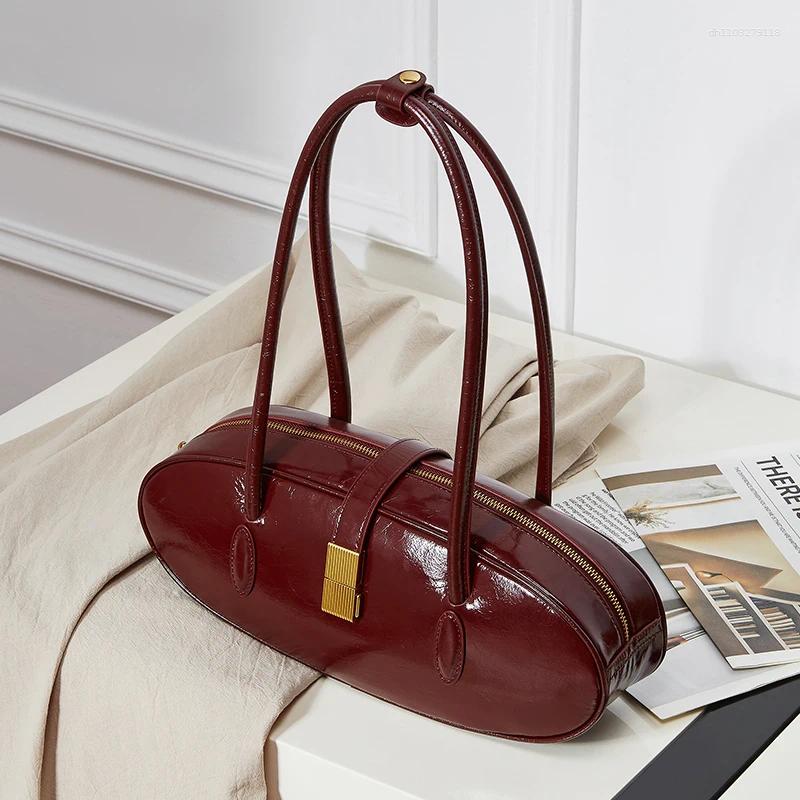 Totes Women's Bag Genuine Leather Luxury Designer Shoulder Bags High Quality Cowhide Women Vintage Female Handbags
