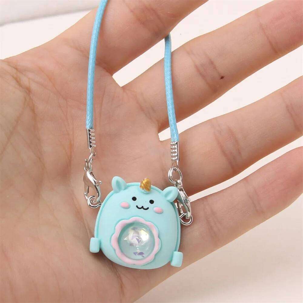 Labubu Bag Cartoon Doll Crossbody Pendant Cute OB BJD Messenger Shoulder School Bag Mini Dollhouse Accessories