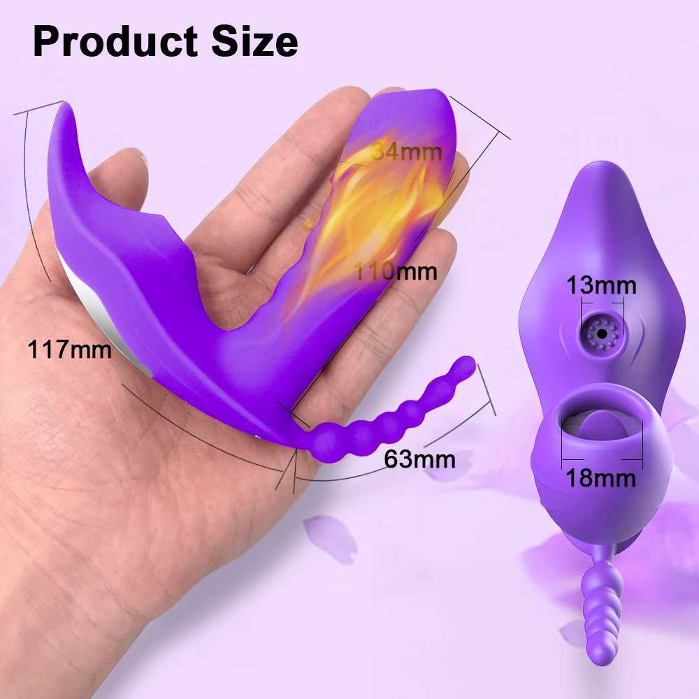 Wireless Remote Control 3 in 1 Bluetooth APP Dildo Vibrator Vagina Sucker Clitoris Stimulator Sex Toys for Women Couples Adults 18 XJ250618