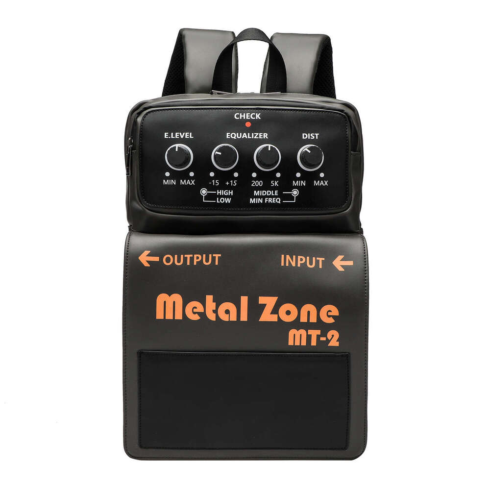 Backpack Men's School Bag UK Mt-2 Effects Pedal For Men Large Capacity Casual Rock