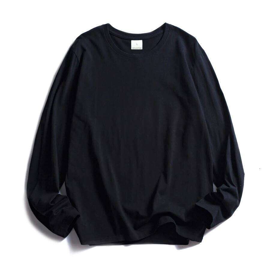 Versatile Long-Sleeve Tees for Her: Lightweight White and Black Options