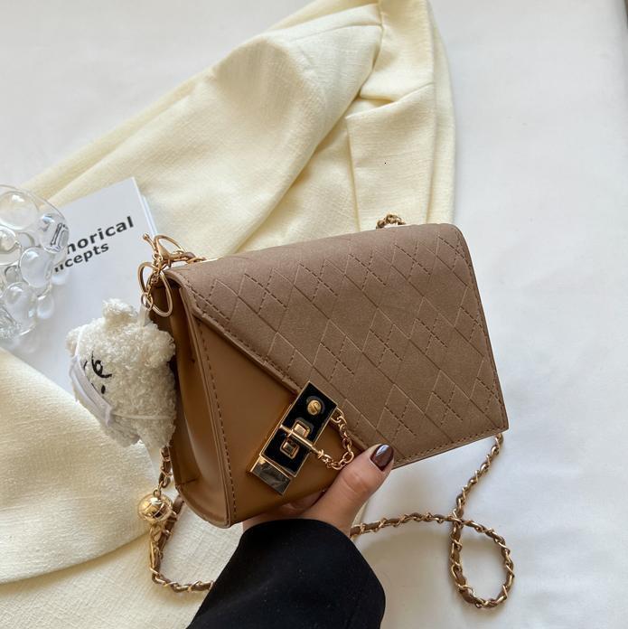 Free shipping designer Trendy Small Bag for Women 2025 New Versatile Fashion Small Square Bag Retro Chain Bag Shoulder Bag Crossbody Bag