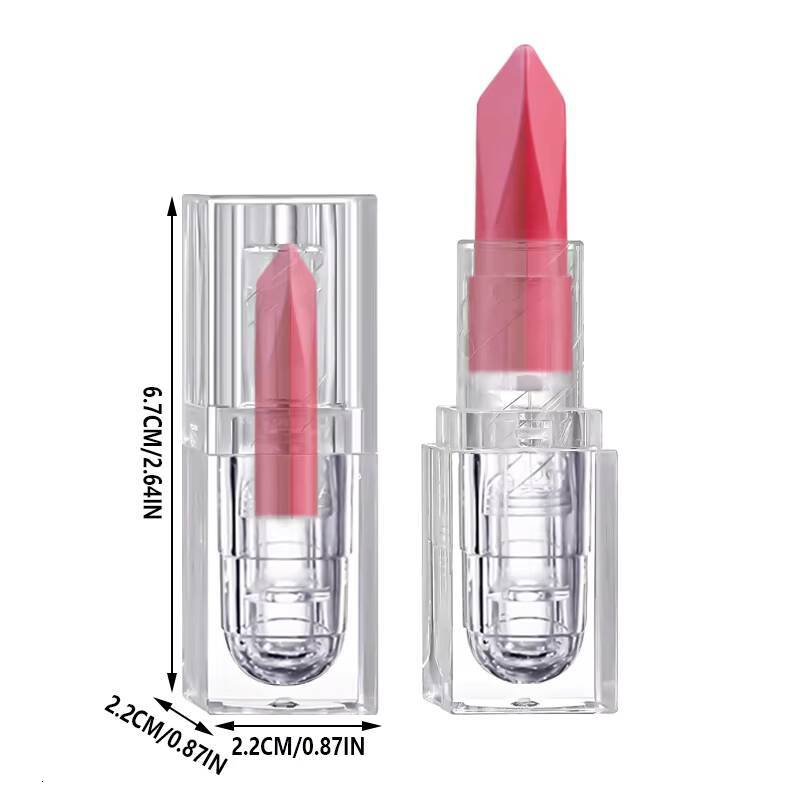 Velvet Matte Pencil Waterproof Long-lasting Sexy Nude Pink Lipstick Non-sticky Canned Lip Color Cosmetics happy