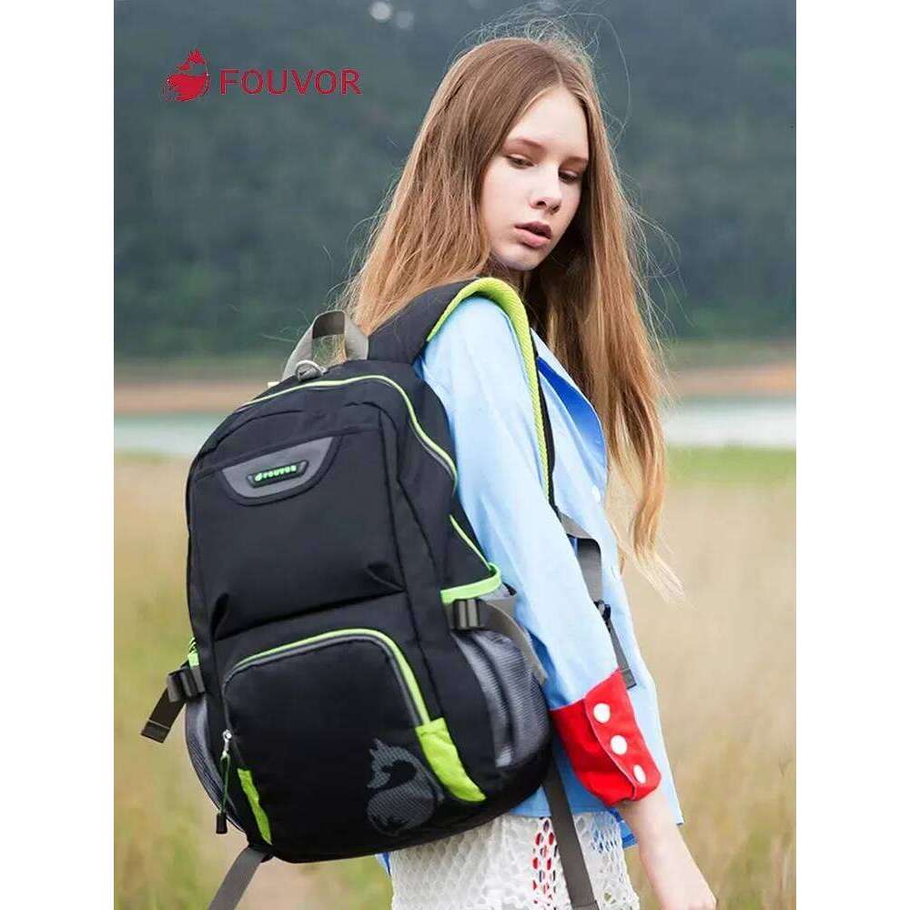 Fouvor Women's Sports 2025 Large Fashion Casual Backpack Travel Laptop Bags Stylish Teenage Youth School Bag 2717-08