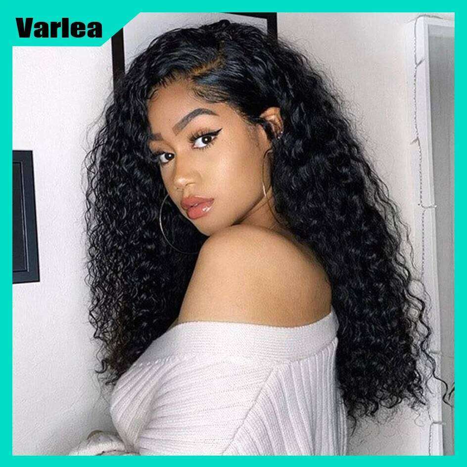 Varlea Bob Wigs Deep Water Wave Short 5x5 Lace Hd 4x4 Closure Human Hair Black Curly Wig Brazilian