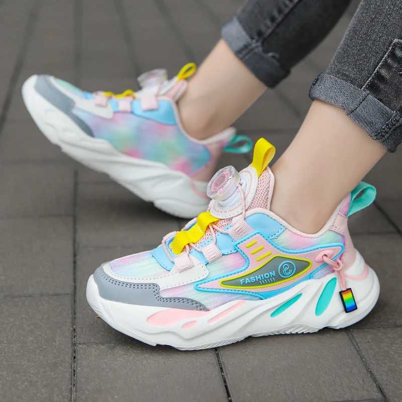 New Arrival Spring Autumn Children Running Shoes Non-slip For Boys Girls Brand Leather Comfort Kids Lightweight Fashion Sneakers Z250618