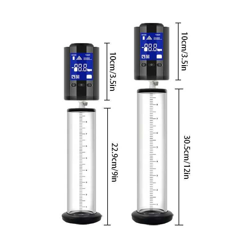Electric Penis Pump Vacuum Penis Enlarger Sex Toys for Men Sex Product Male Masturbation Dick Pump Penis Extender Trainer W250618