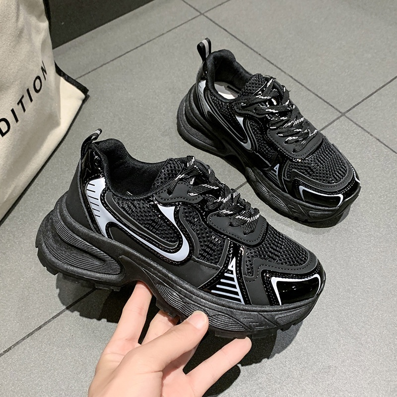 free shipping new designer shoes women Casual shoes brand Platform sneakers ladies lace up women sneakers outdoor sports trainers size 35-40