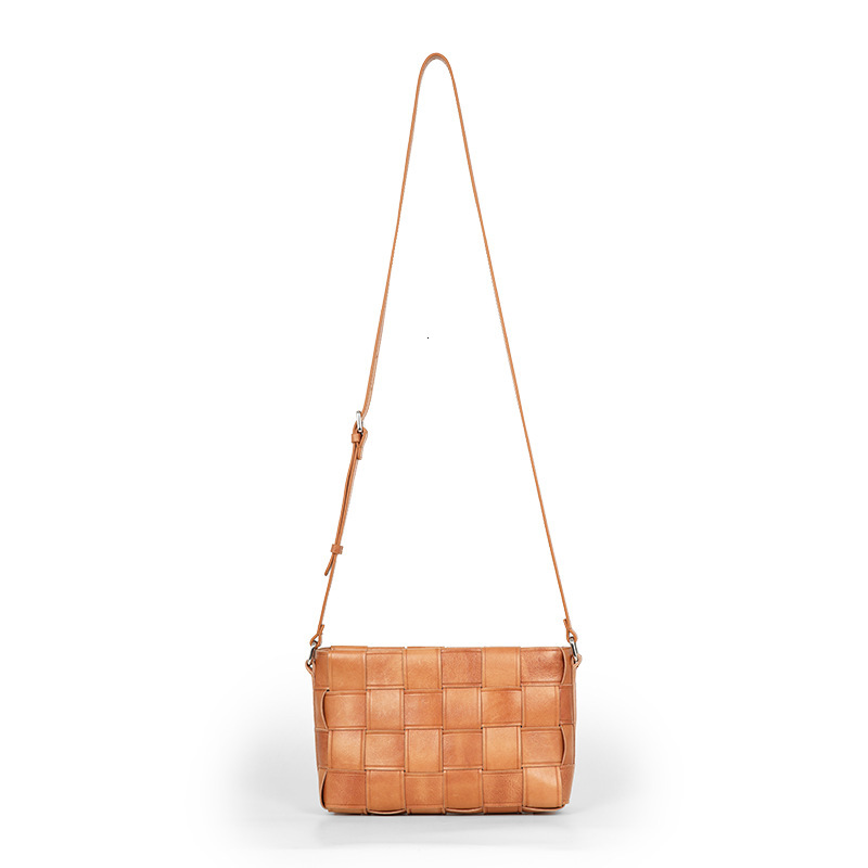 Free shipping for designers Trendy Simple Large Capacity Luxury bag Square Shoulder Crossbody Bag Vintage Woven Casual Retro Bag Lightweight Commuter