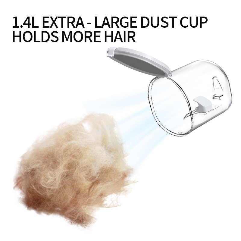 Pet grooming machine vacuum cleaner super lun hair suction and pulling machine multi-functional blowing suction and combing machine for dogs cats bath