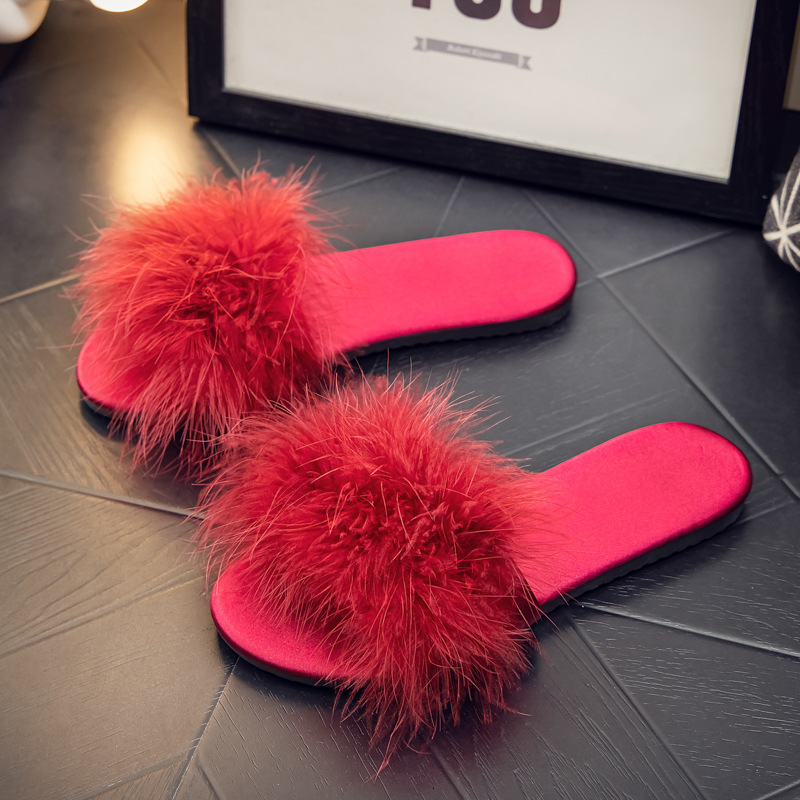 Women's new wedding red slippers fashionable women's sandals designer shoes daily commuting fashionable women's shoes