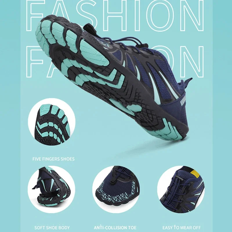 2025 Beach Aqua Water Shoes Men Quick Dry Women Breathable water Sneakers Footwear Barefoot Swimming Hiking Gym Shoes 250613