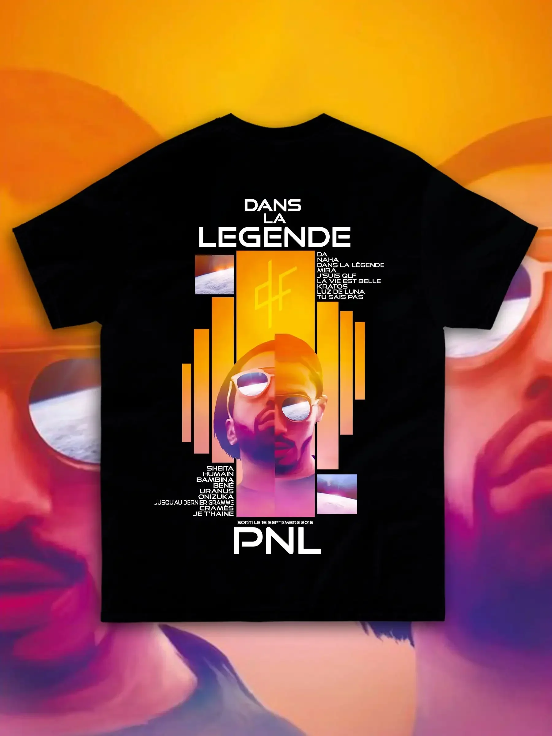 Men TShirt Album French Rapper Graphic Print Women T-shirt Hip Hop Fashion Short Sleeve Tee Shirt Streetwear