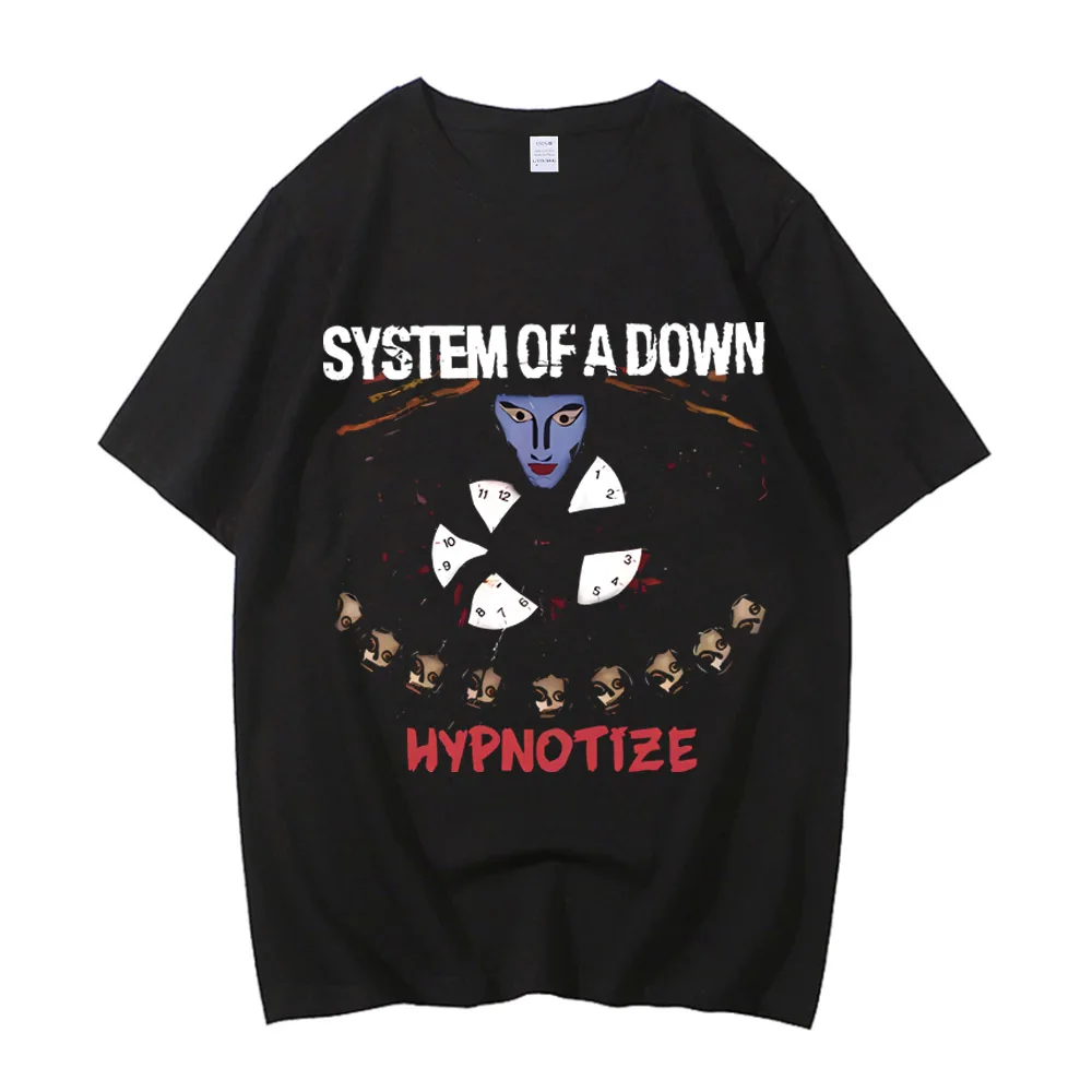 Album Cover Tshirt Men Rock T Shirt 90s High Quality Cotton T-shirt