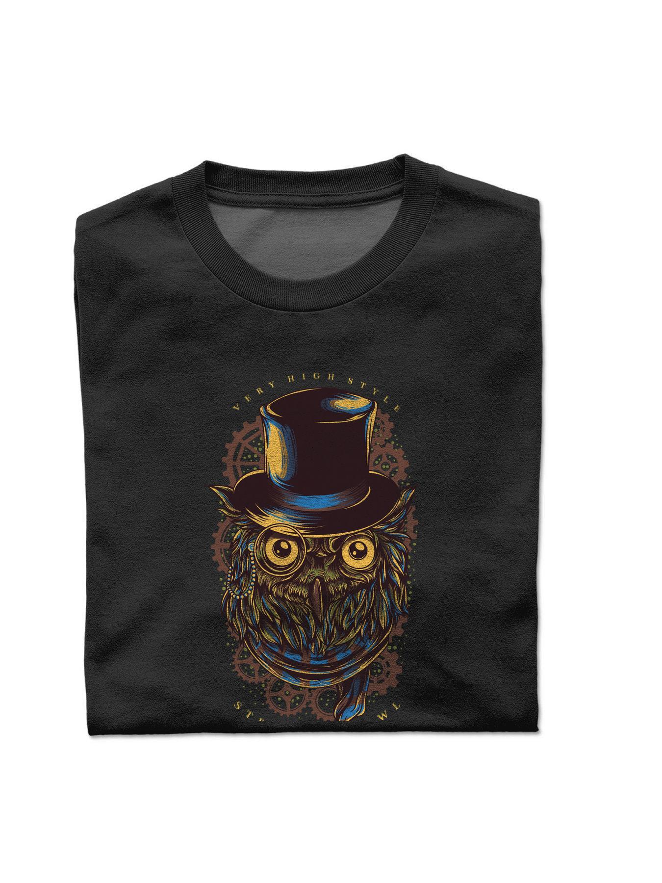ddmythur Round collar Men Cotton crow S-3XL T Shirts black Graphics White Short sleeve