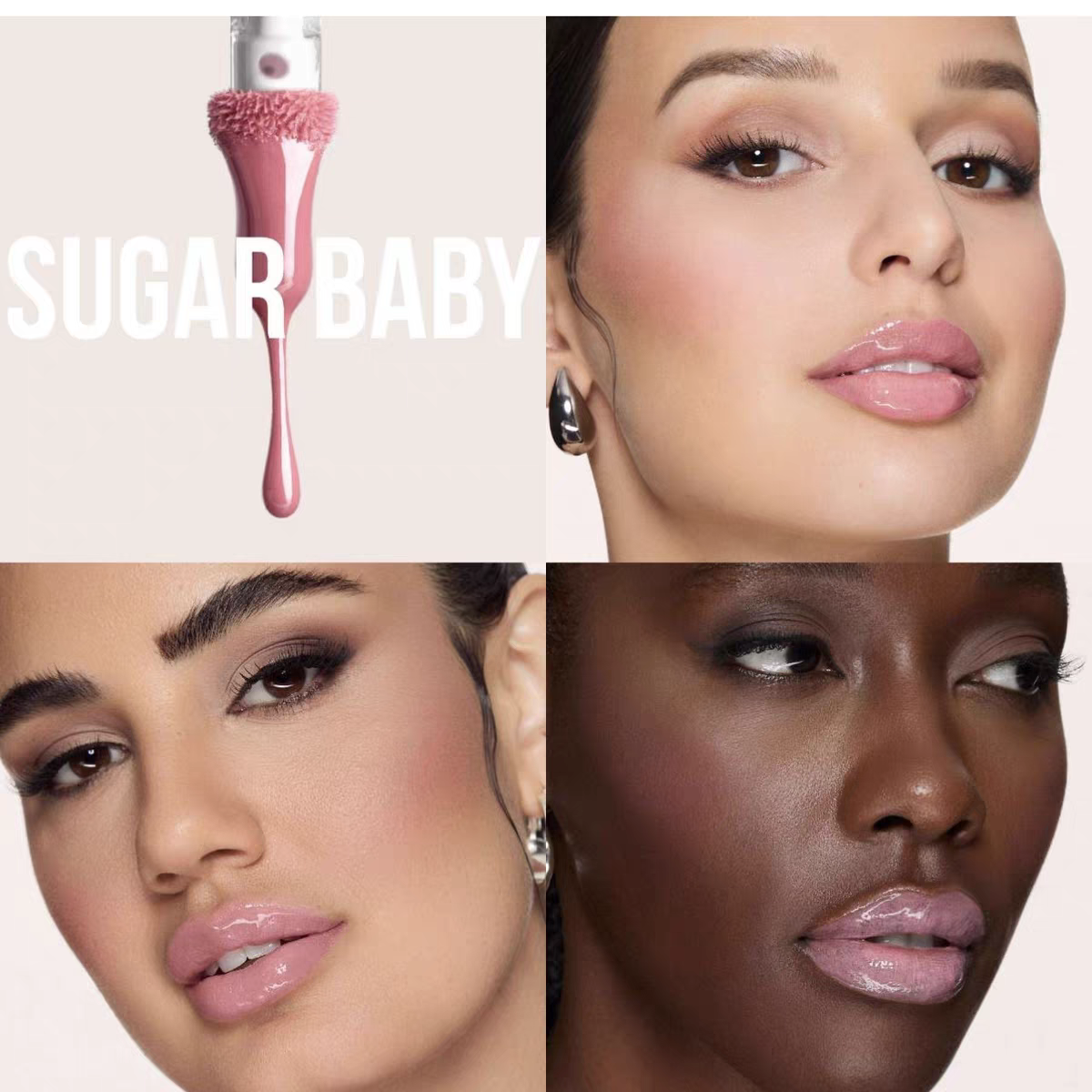 Makeup Lipstick 3.9ml Moisture-Resistant Non-Stick Lipstick Long-Lasting Non-Transfer Mirror Moisturizing Lipstick Lip Gloss Honey