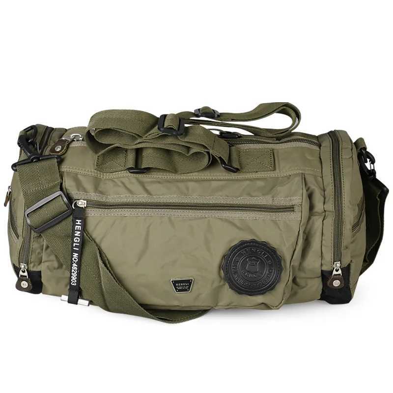 Ruil Men Outdoor Travel Bags Folding Oxford Cloth Bag Protects Portable Waterproof Leisure Bags W250618