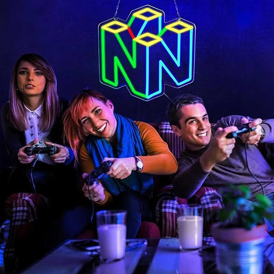 Wonderfullife Game Neon Lights Used For Led Decoration In The Game Player Area MenS Cave Bar Sign Lights Easy To Hang. Z250618