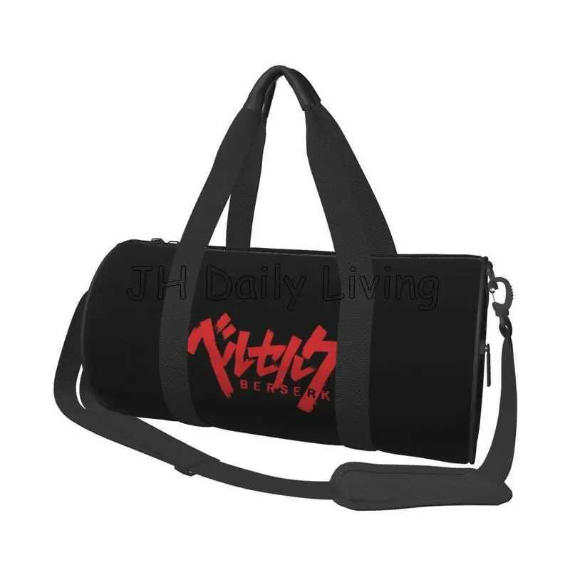 Japan Anime Berserk Gym Bag Fashion Street Waterproof Sports Bags Large Capacity Travel Handbag Novelty Fitness Bag for Couple W250618