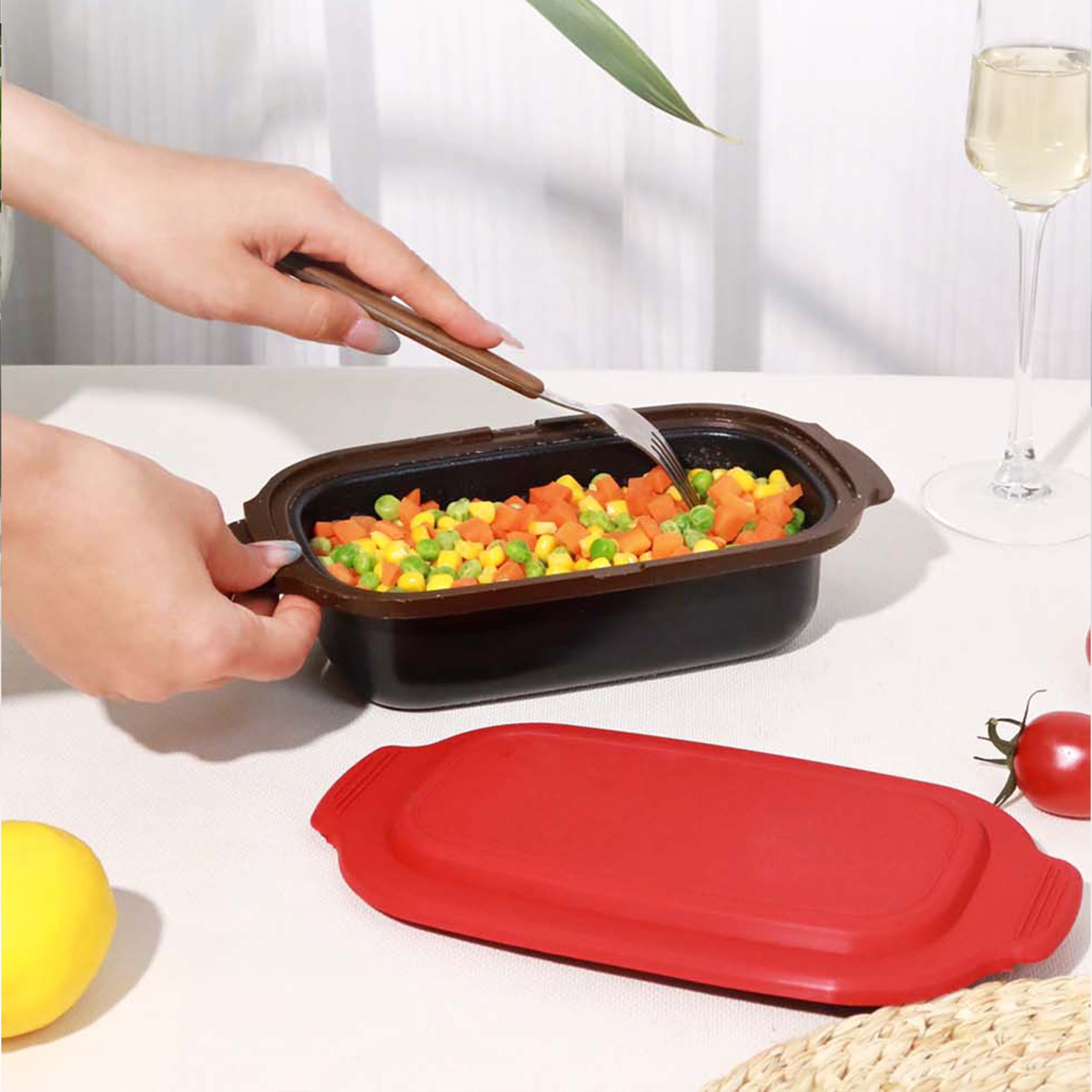 Microwave Breakfast Essentials Grill Pan Omelette Pan Nonstick Skillet Skillet Eggs Hamburger Bacon