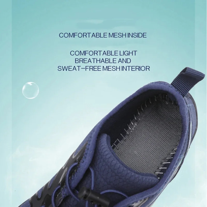 2025 Beach Aqua Water Shoes Men Quick Dry Women Breathable water Sneakers Footwear Barefoot Swimming Hiking Gym Shoes 250613