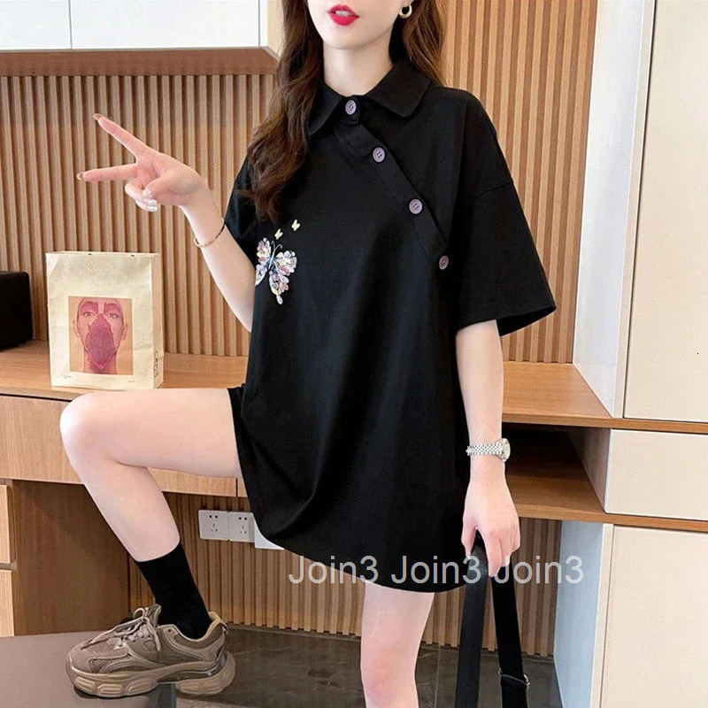 Summer Outfit Female Tee Graphic Womens Polo Y2k Fashion Korea Emo Kpop Cheap Clothing Sales Clearance Vintage Basic T-shirts