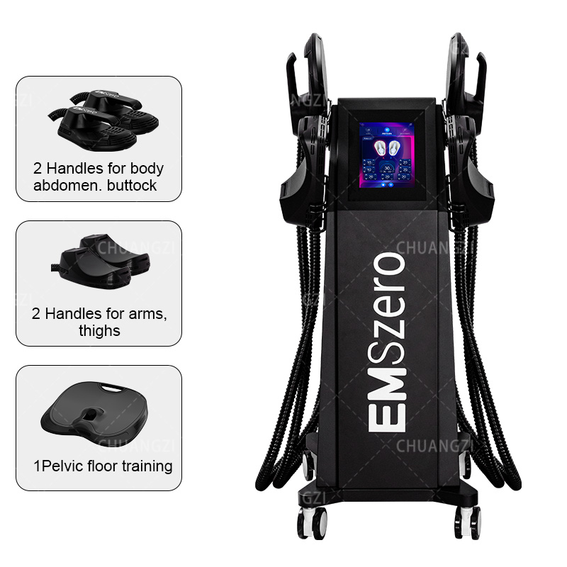 Professional EMSZERO Sculpting RF Machine EMS Body Slimming 2025 HI-EMT PRO Muscle Stimulation Fat Removal