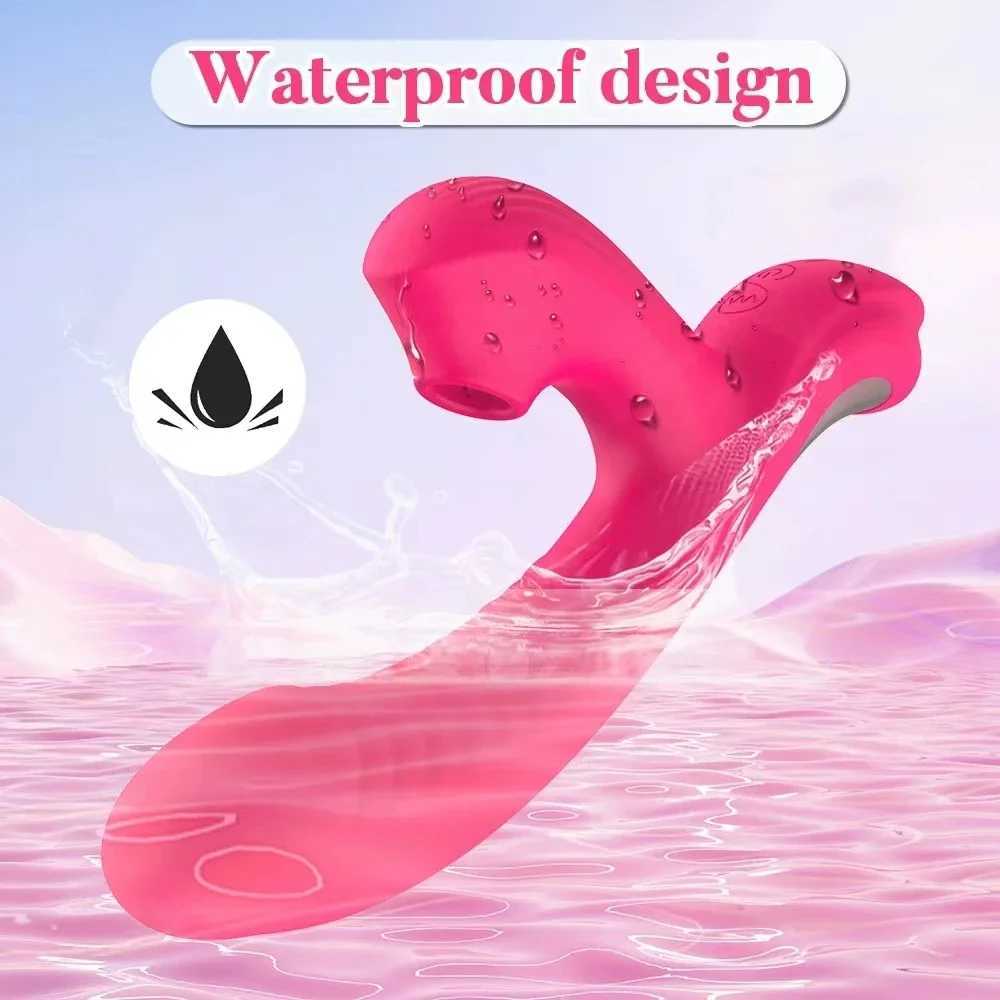 Clitoral Sucking Vibrator Female Dildo Vaginal Wiggling Massager Clitoris Sucker Vacuum Stimulator Sex Toys For Women Adults 18 W250618
